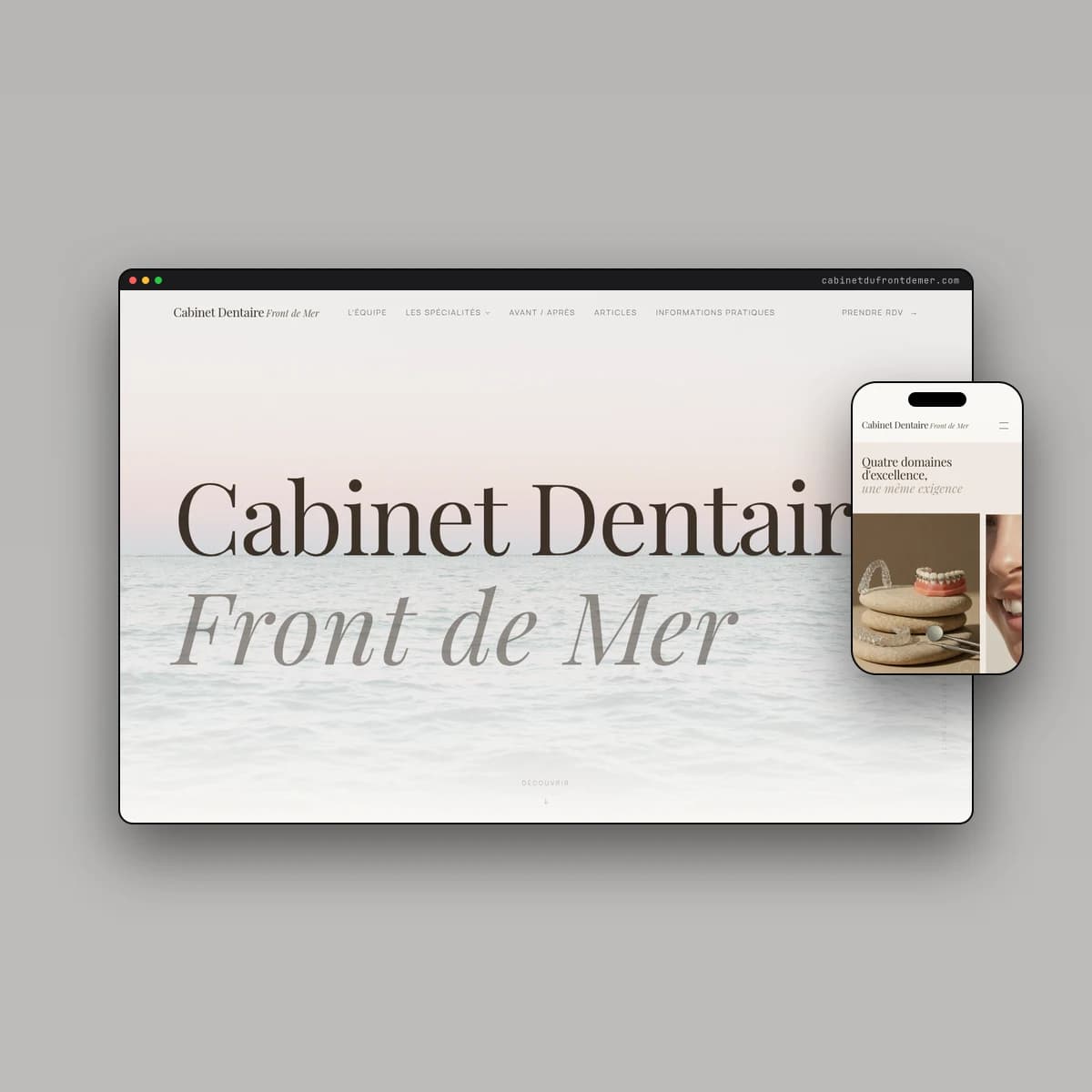 Aperçu — Cabinet Dentaire Front de Mer