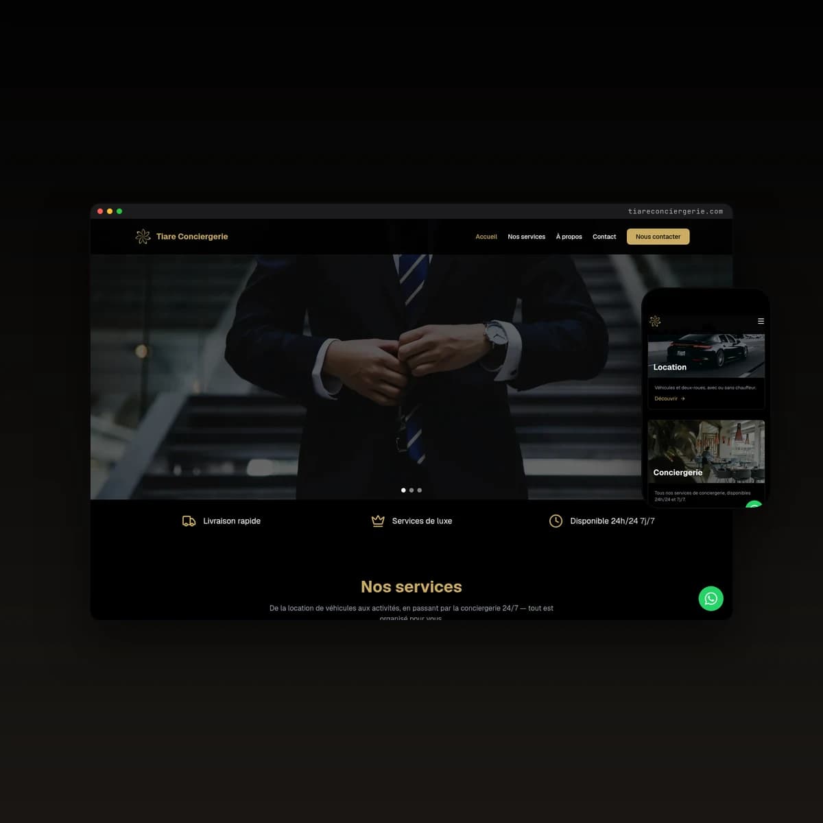 Aperçu — Tiare Conciergerie